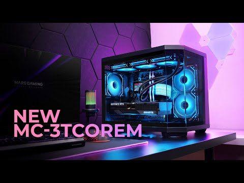 Caixa PC MARS GAMING MC3TCOREM (micro ATX, Mini-ITX - Mini Tower - micro-ATX, Mini-ATX - Preto) — miniatura 4