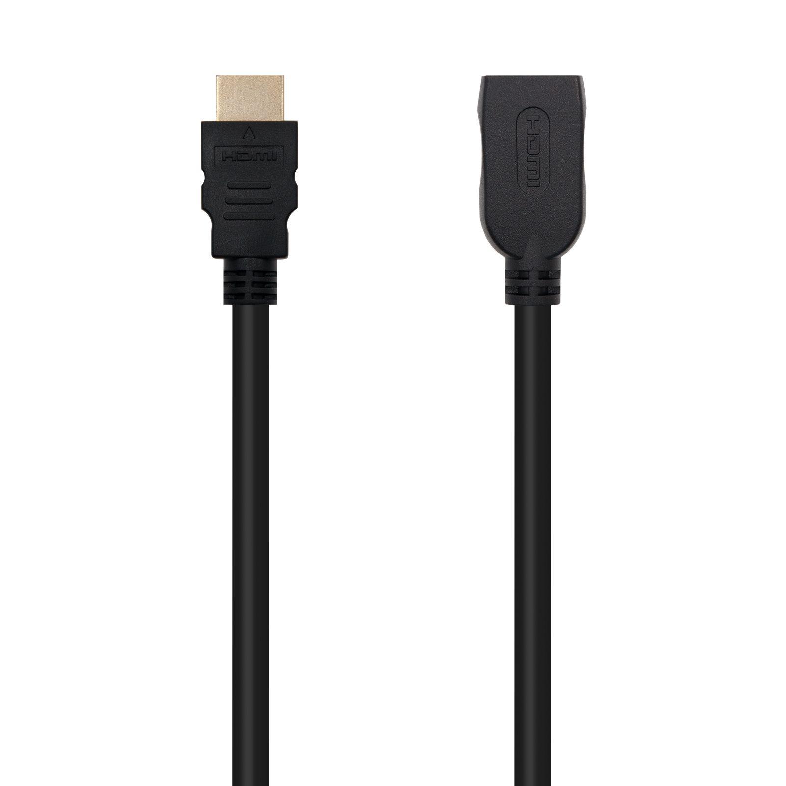 Cabo HDMI de Extensão NANOCABLE 10.15.1013 (3 m - 60 Hz - HDMI Type A - Preto), miniatura 2