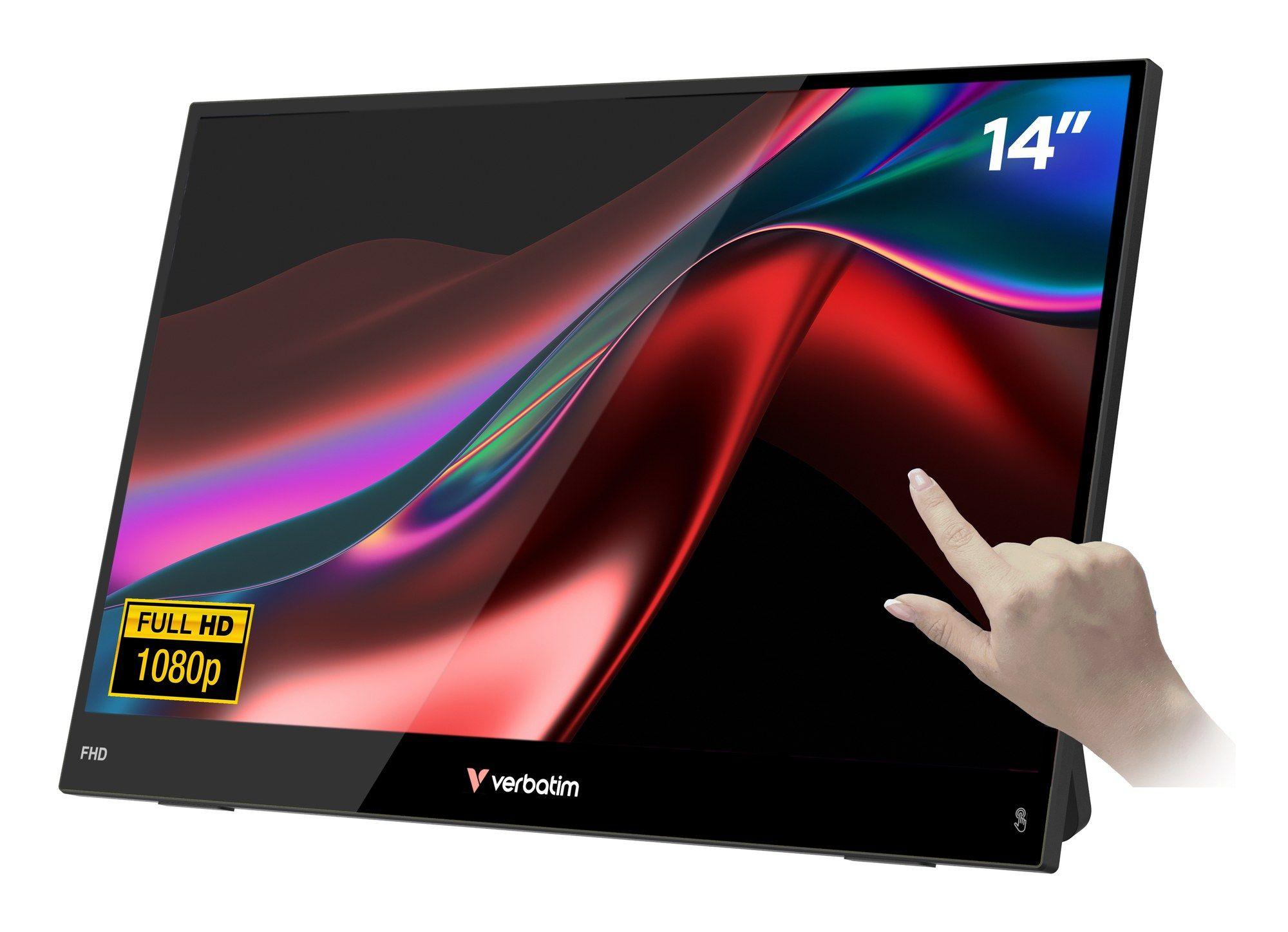 Monitor VERBATIM 32400 (14" - IPS - 60 Hz - Preto)
