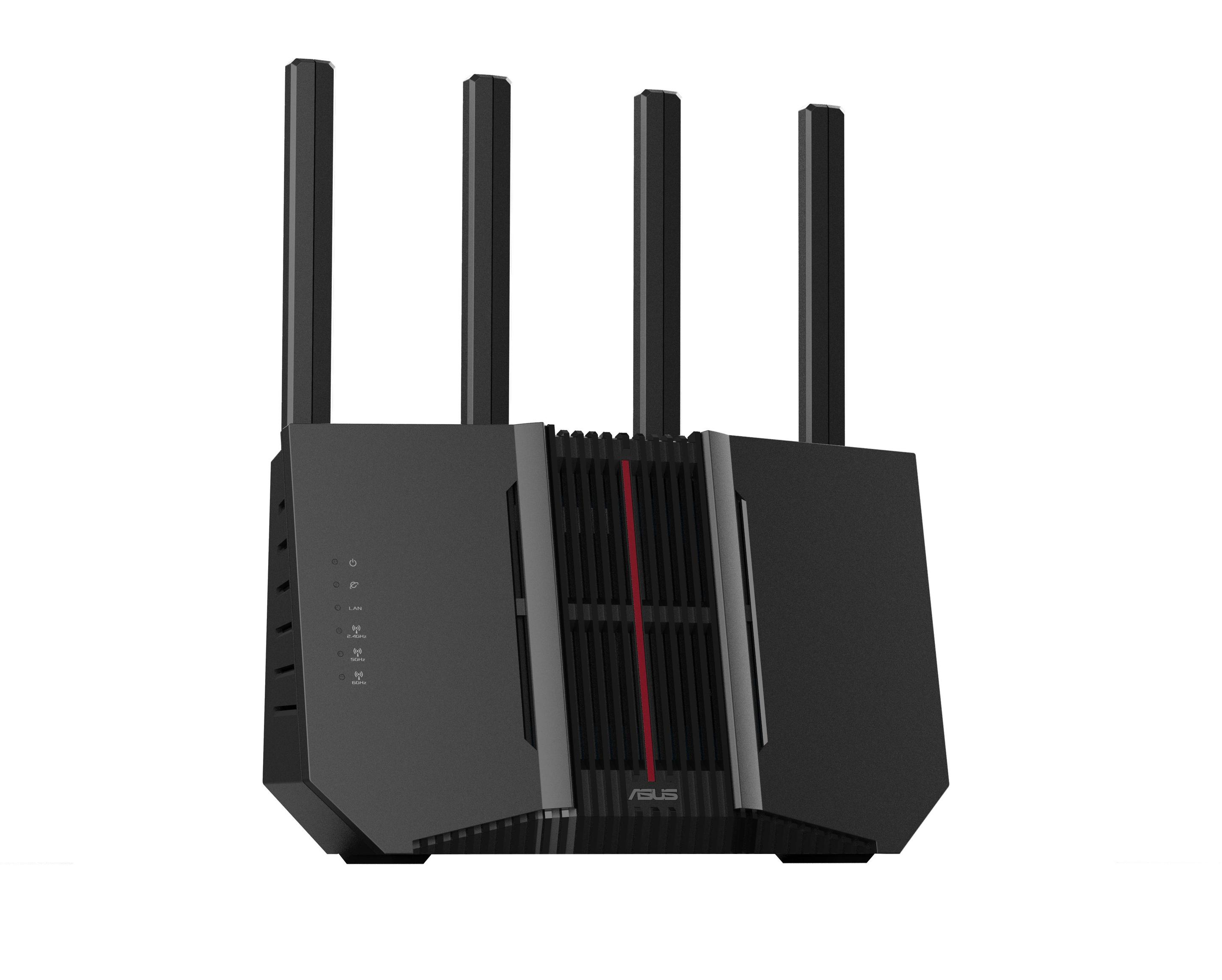 Router ASUS RT-BE92U (Wi-Fi 7 - 5764 Mbit/s - Tri-band - Preto), miniatura 5