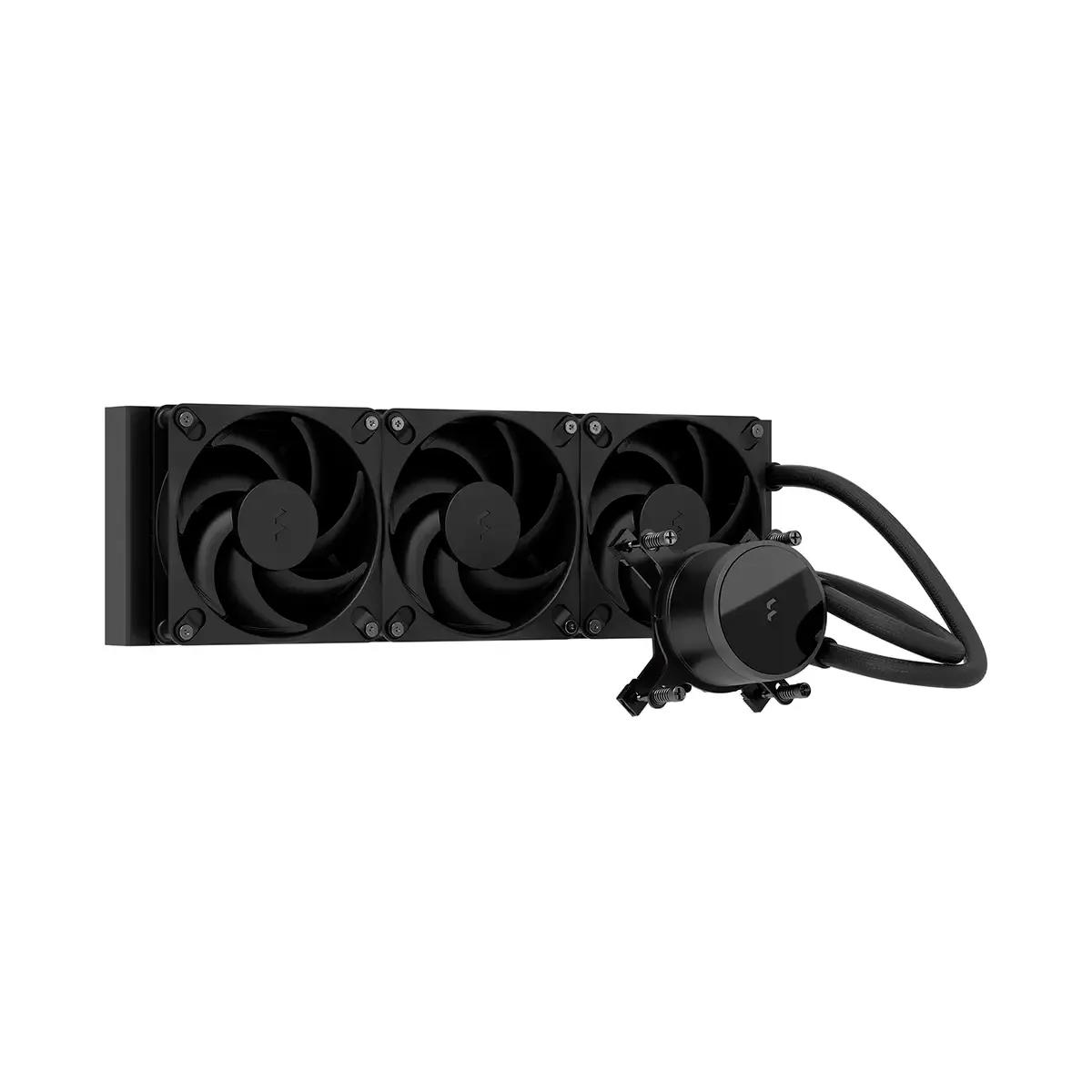 Refrigeração Líquida CPU FRACTAL DESIGN Radius 360 (LGA 1200, AM4, AM5 - LGA 1200, AM5, AM4 - 120 mm - Preto)