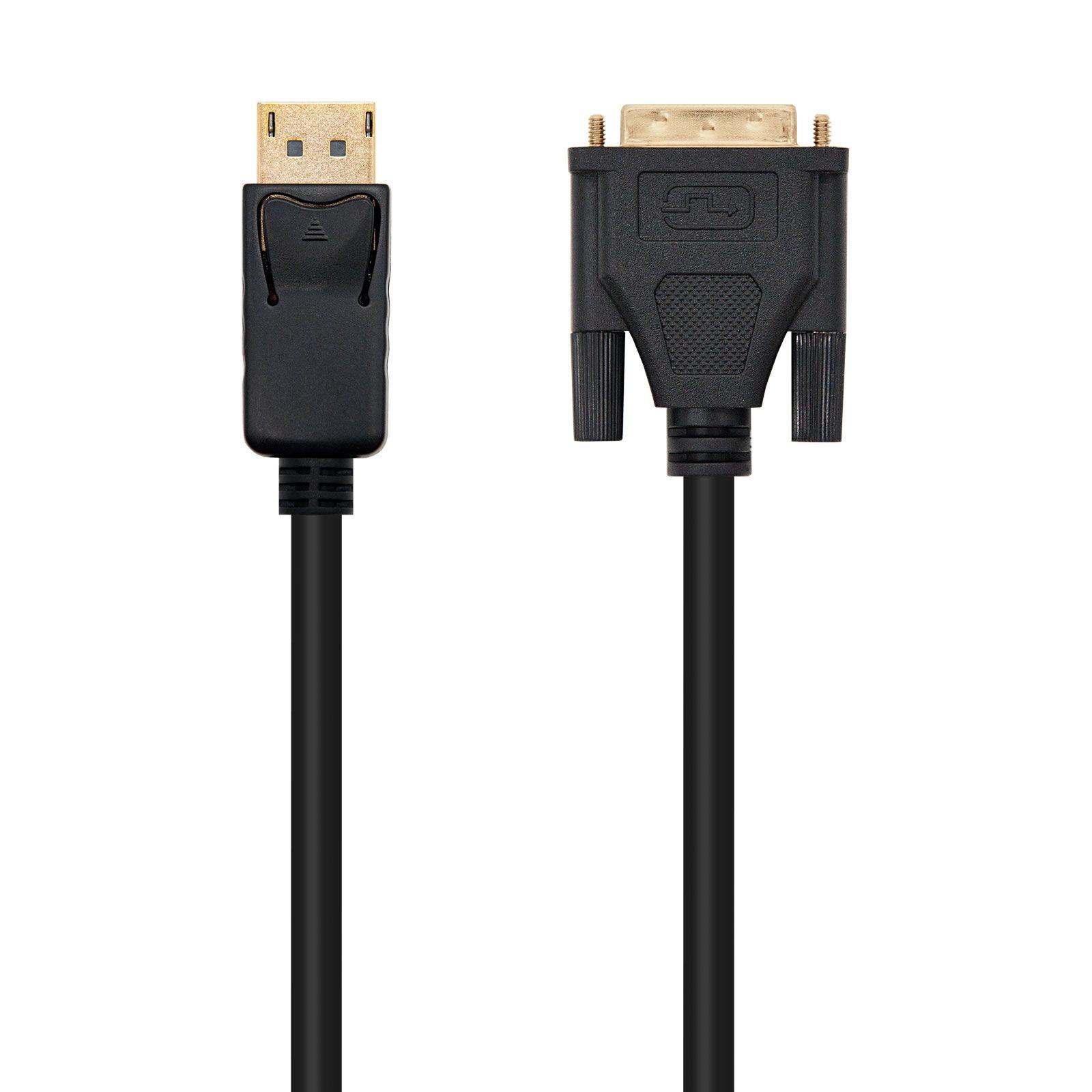 Cabo DisplayPort para DVI NANOCABLE 10.15.4502 (2 m - DisplayPort Macho - DVI Macho - Preto) — miniatura 2