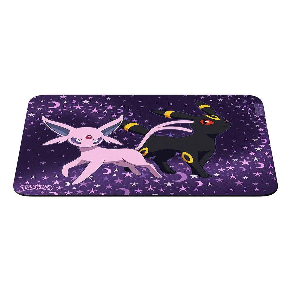 Tapete de Rato Gaming RAZER Gigantus V2 Medium Pokémon Umbreon & Espeon Edition (M - Espuma, microfibra, borracha - 3 mm - Roxo)