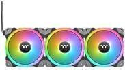 Conjunto de Ventoinhas para Caixa de PC THERMALTAKE SWAFAN EX14 RGB (Preto)