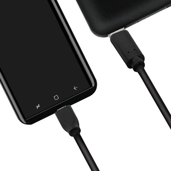 Cabo USB-C para Micro-USB LOGILINK CU0197 (1 m - USB-C - Micro-USB B - Preto), miniatura 3