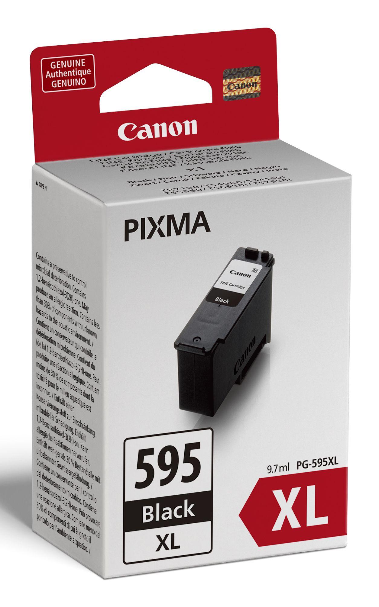 Tinteiro CANON PG-595XL (300 páginas - Preto) — miniatura 3