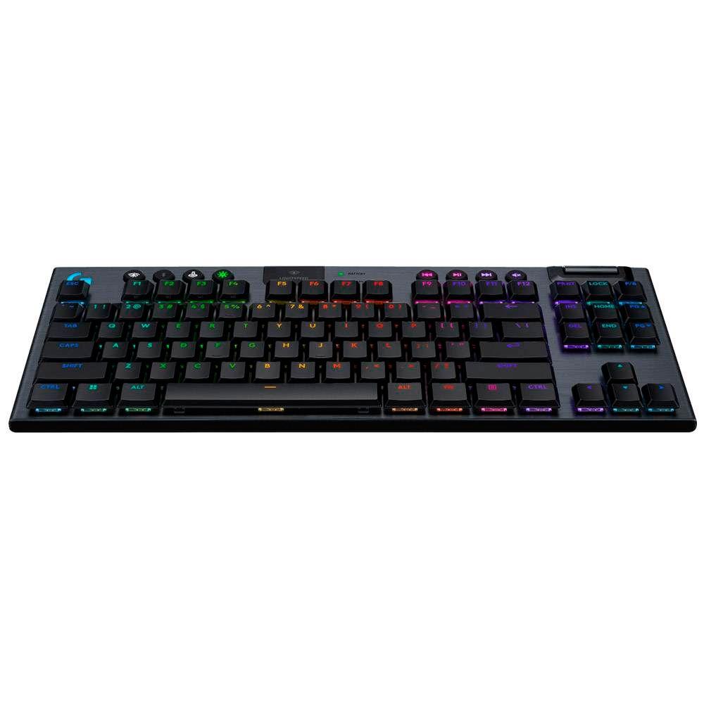 Teclado LOGITECH G915 X LIGHTSPEED TKL (Inglês - Logitech GL Tactile - USB + RF Wireless + Bluetooth - Preto) — miniatura 2
