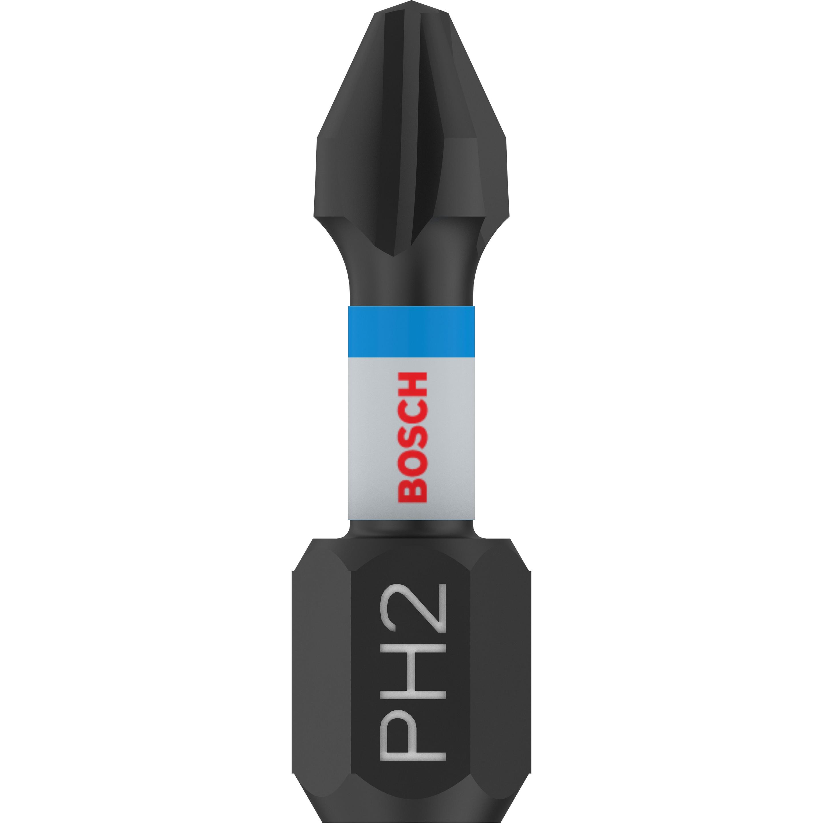 Conjunto de Pontas de Inserção BOSCH 2608522403 (2x PH2 - 25 mm)