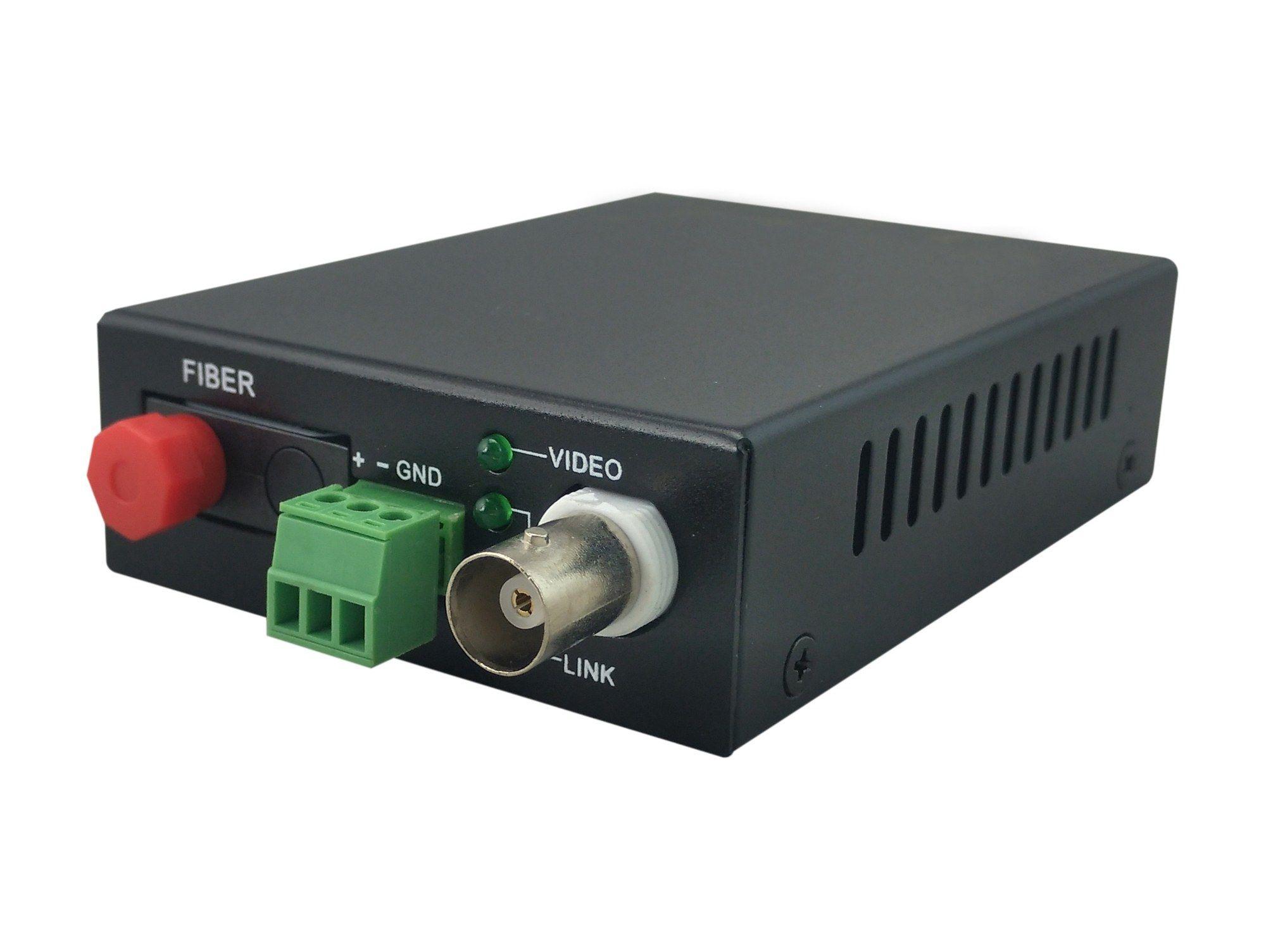 Transmissor AV LEVELONE AVF-1101 (12 W - Com fios - Preto)