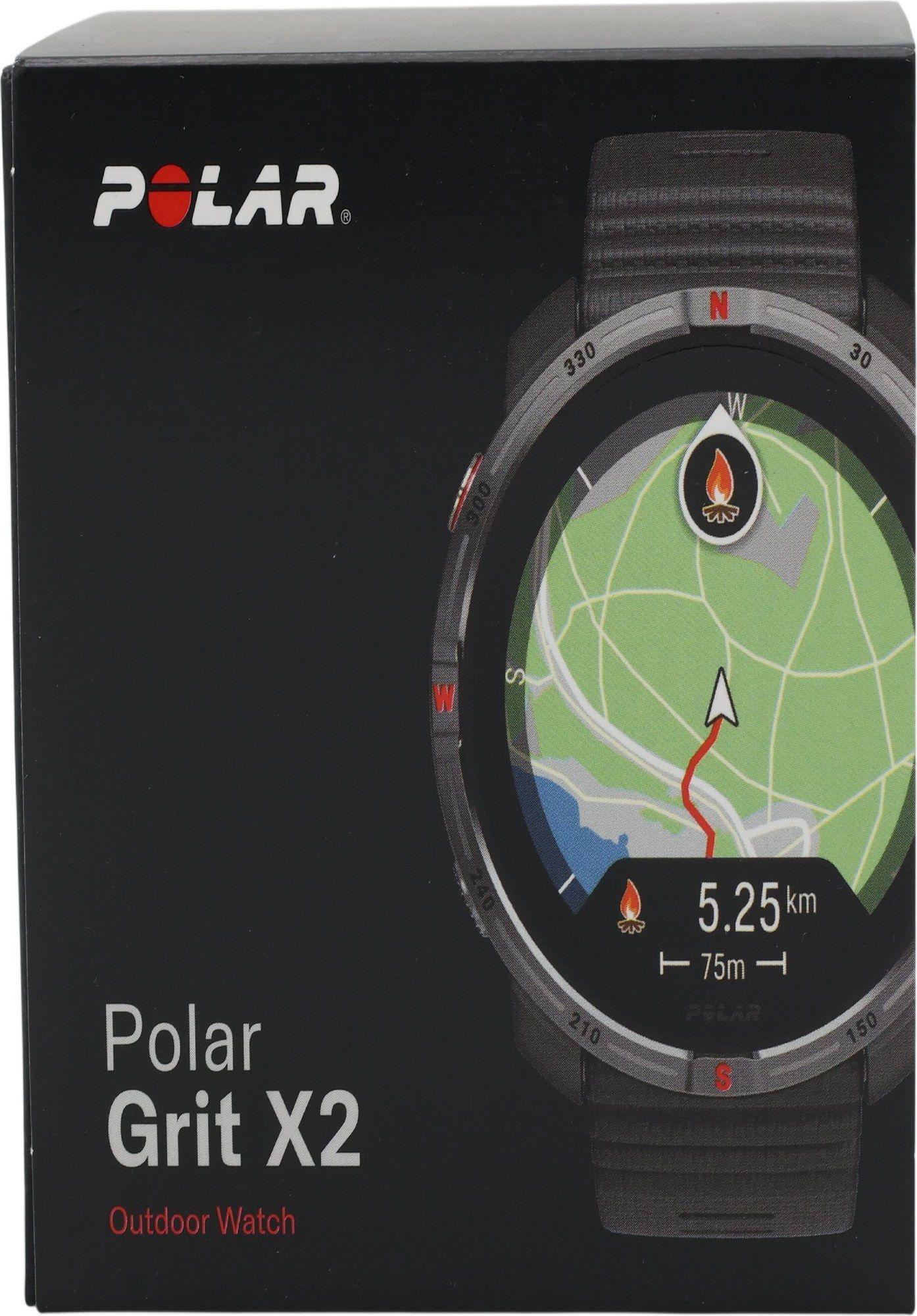 Smartwatch POLAR Grit X2 (Redonda - AMOLED - 1,28" - Preto)