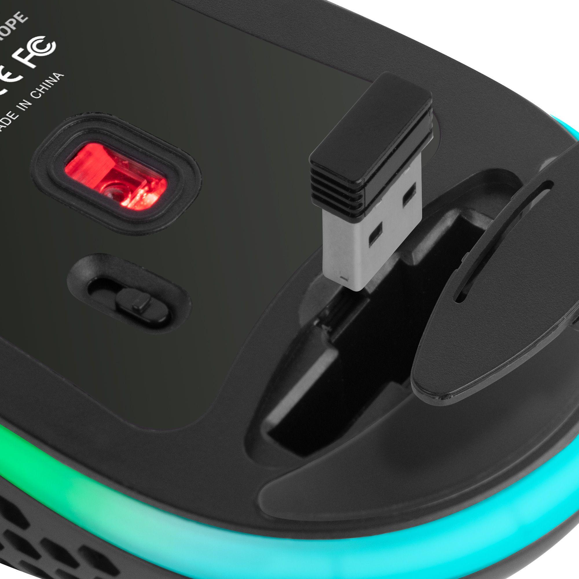 Rato Gaming MARS GAMING MMW3 (Mão direita - 3200 DPI - Ótico - Preto), miniatura 5