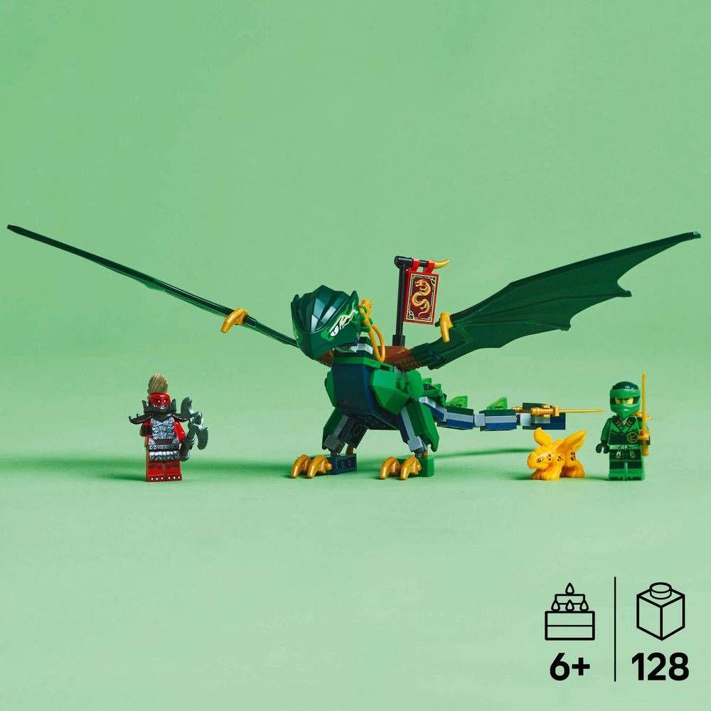 LEGO 71829 Ninjago Dragão da Floresta Verde do Lloyd (6+ anos - 128 peças), miniatura 4