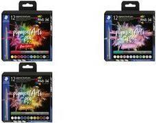 Canetas de Ponta de Pincel STAEDTLER Pigment Arts 371 C12-2 (Tons pastel)