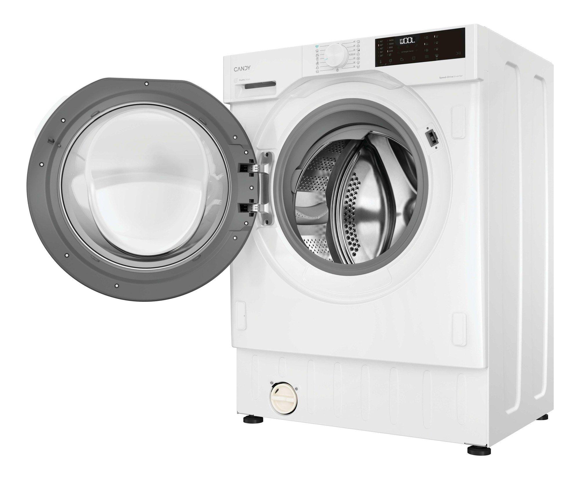 Máquina de Lavar Roupa de Encastre CANDY BC448M4D8J-S (Altura 82 cm - 82 cm - 8 kg - Branco), miniatura 3