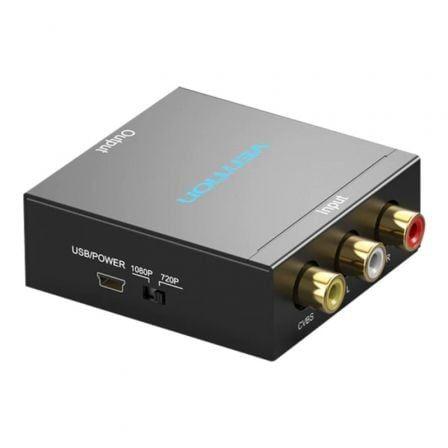 Conversor RCA para HDMI VENTION AEFB0 (Preto)