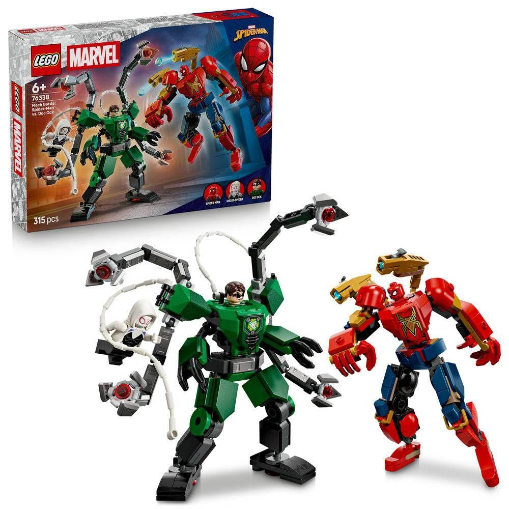 LEGO 76338 Marvel Super Heroes Batalha de Robôs: Spider-Man contra Doc Ock (6+ anos - 315 peças) — miniatura 3