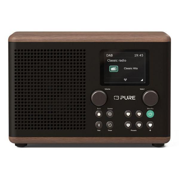 Rádio Digital PURE ACOUSTICS Classic H4 (10 W - Bluetooth - Preto) — miniatura 2
