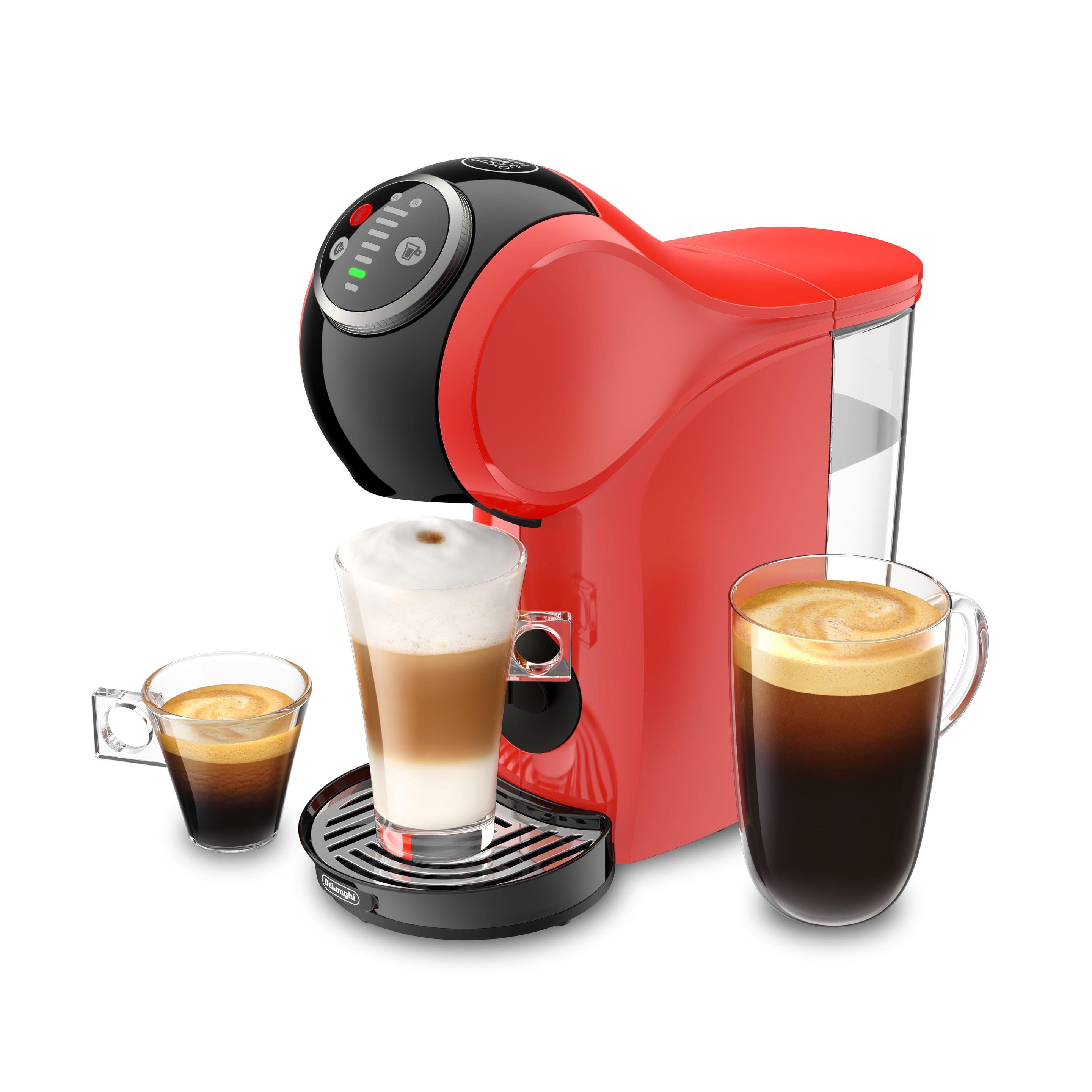 Máquina de Café de Cápsulas DELONGHI Genio Plus EDG315.R (Cápsula de café - 1460 W - 15 bar - Preto e Vermelho), miniatura 6
