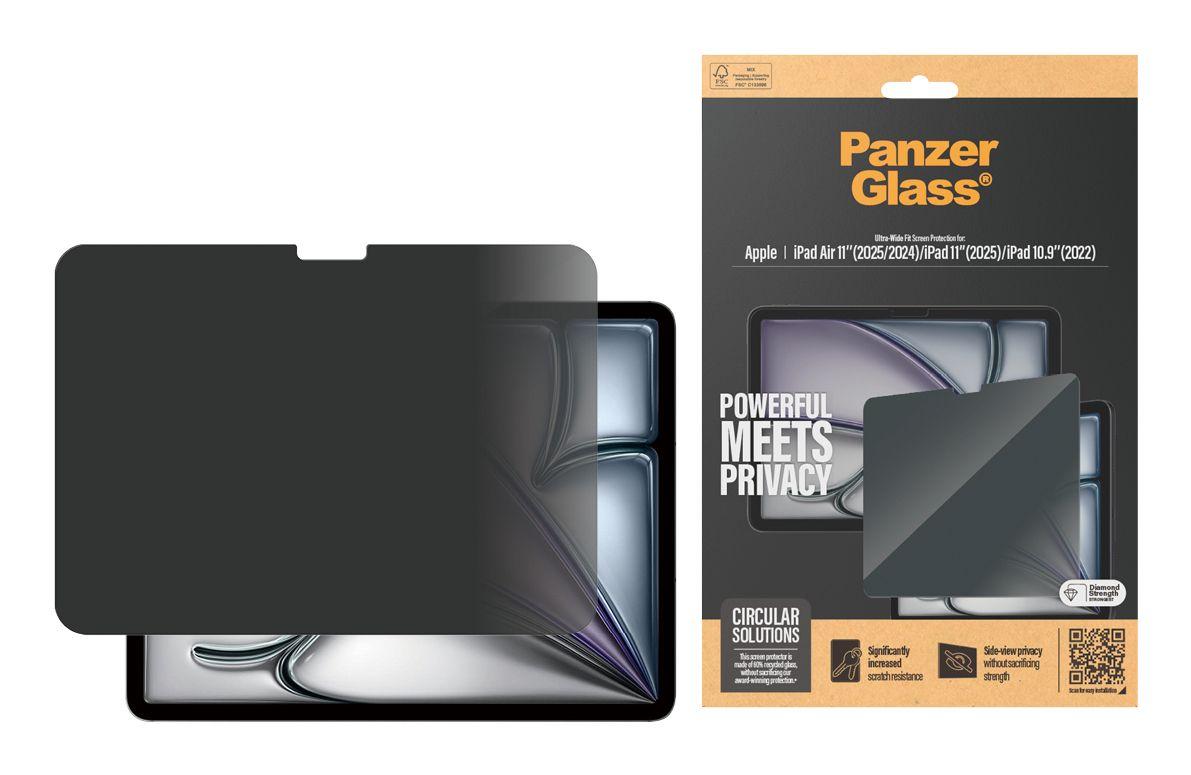 Película de Privacidade PANZERGLASS P2833 (iPad Air 11"/iPad 10,9" - Transparente) — miniatura 2