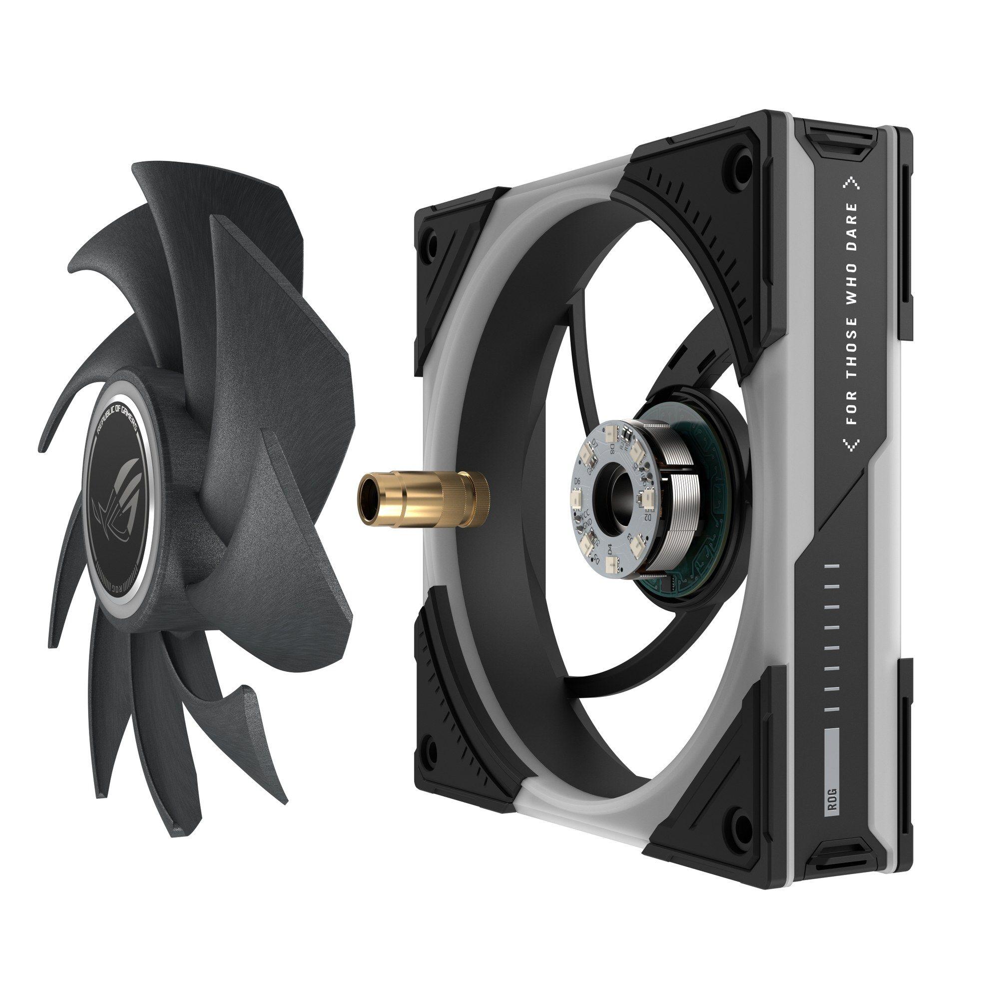 Ventoinha para Caixa de PC ASUS ROG Eurux GR120 ARGB (Preto) — miniatura 13