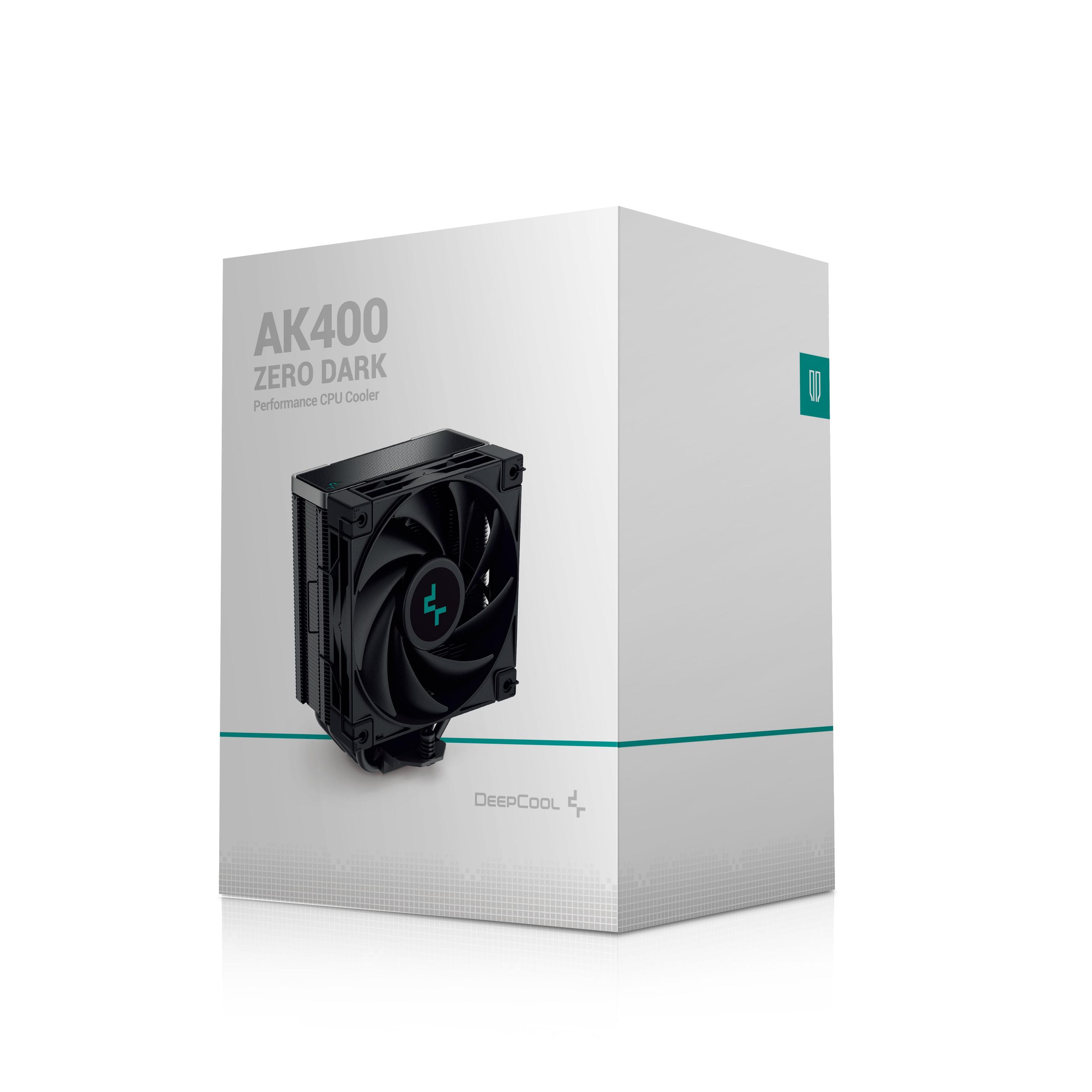 Cooler de CPU DEEPCOOL AK400 ZERO DARK (12 cm - 1 ventoinha - 1850 RPM - Preto) — miniatura 10