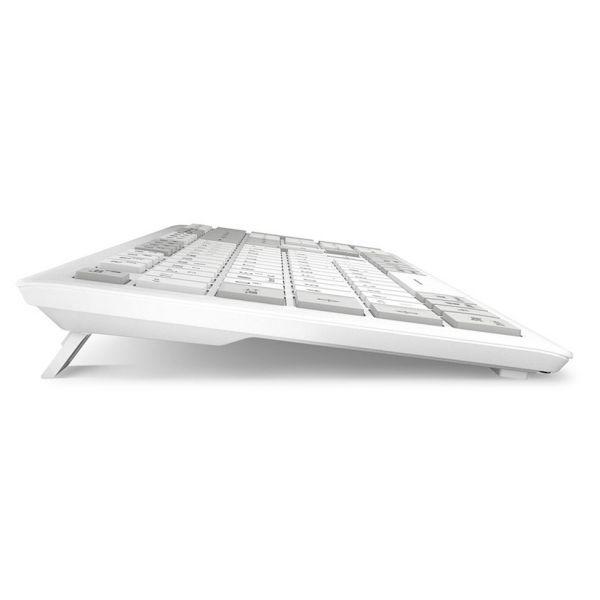 Teclado SHARKOON OfficePal K30W (Alemão - Tesoura - USB - Branco), miniatura 5