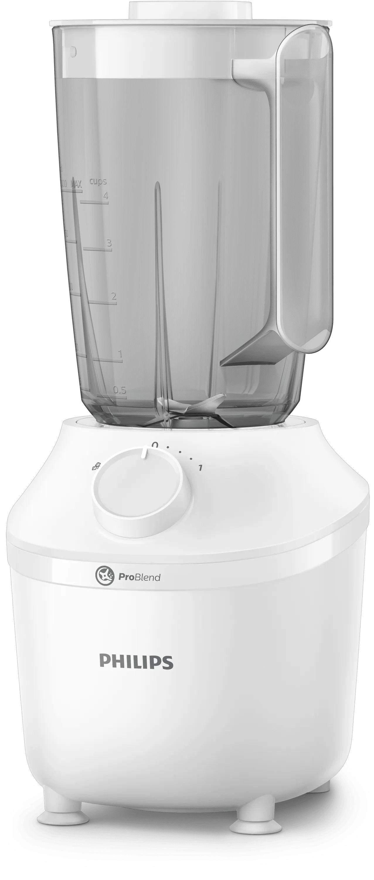 Liquidificadora PHILIPS HR2041/00 (Liquidificador - 450 W - 19000 RPM - Branco)