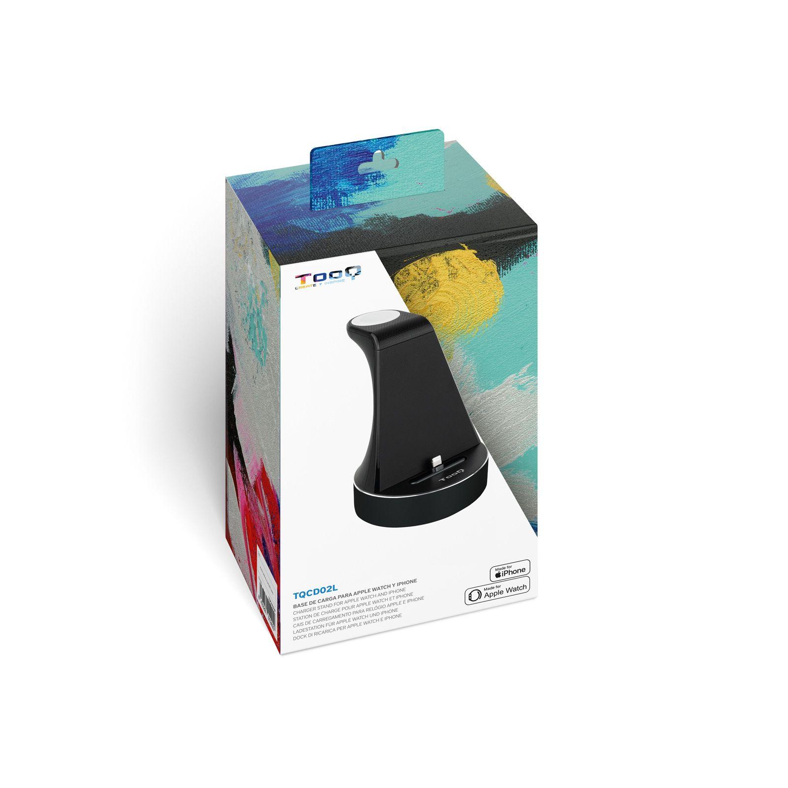Base de Carregamento Sem Fios TOOQ TQCD02L (23 W - Smartphone, smartwatch - Preto), miniatura 7