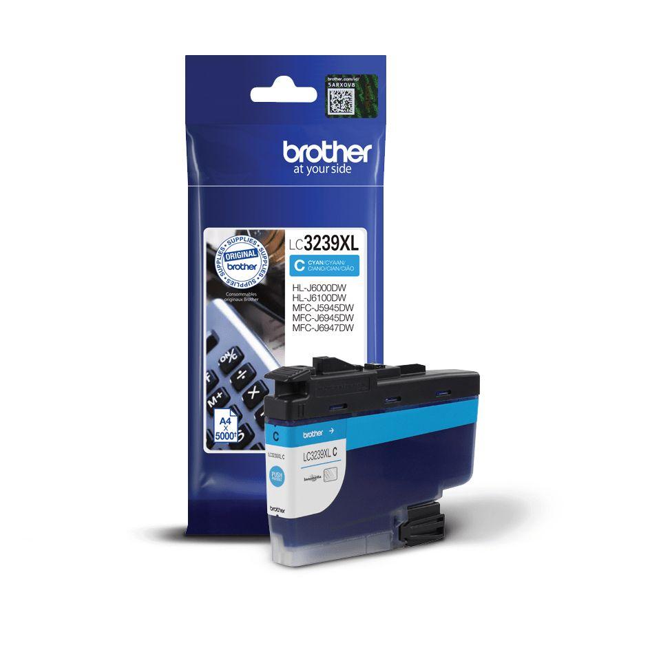 Tinteiro BROTHER LC3239XLC (5000 páginas - Ciano) — miniatura 3