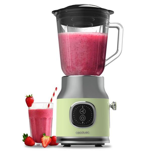Liquidificadora CECOTEC RetroTwist Green (800 W - 1 l - Corrente eléctrica - Verde)