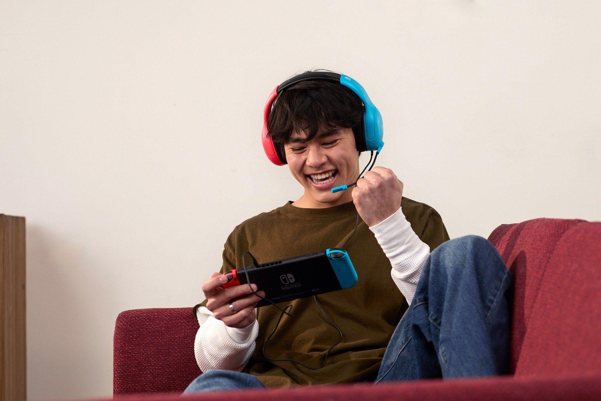 Headset Gaming TURTLE BEACH Airlite Fit (Binaural - Com fios - Circum-aural - Preto/Azul/Vermelho) — miniatura 8