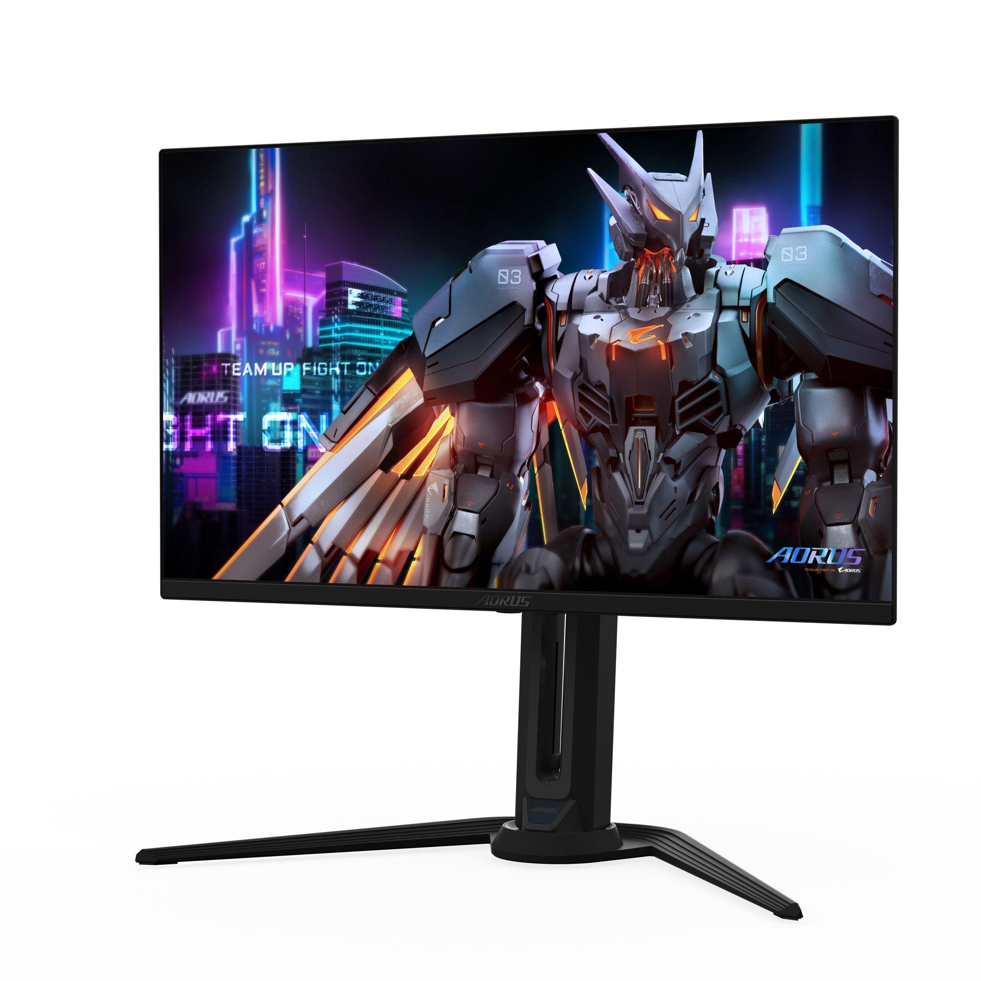Monitor GIGABYTE AORUS FO27Q5P (27" - OLED - 500 Hz - Preto) — miniatura 2