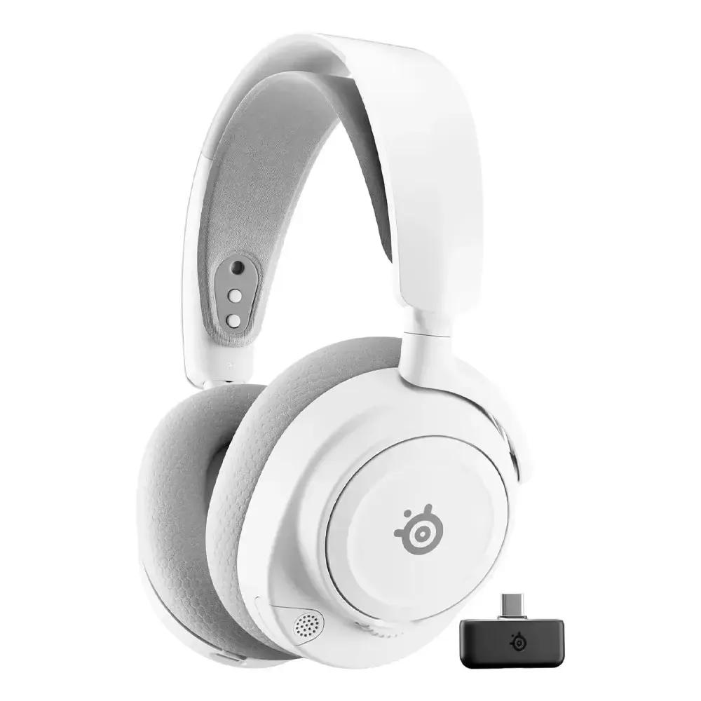 Headset Gaming STEELSERIES Arctis Nova 7 Gen 2 (Binaural - Sem fios - Circum-aural - Branco) — miniatura 2