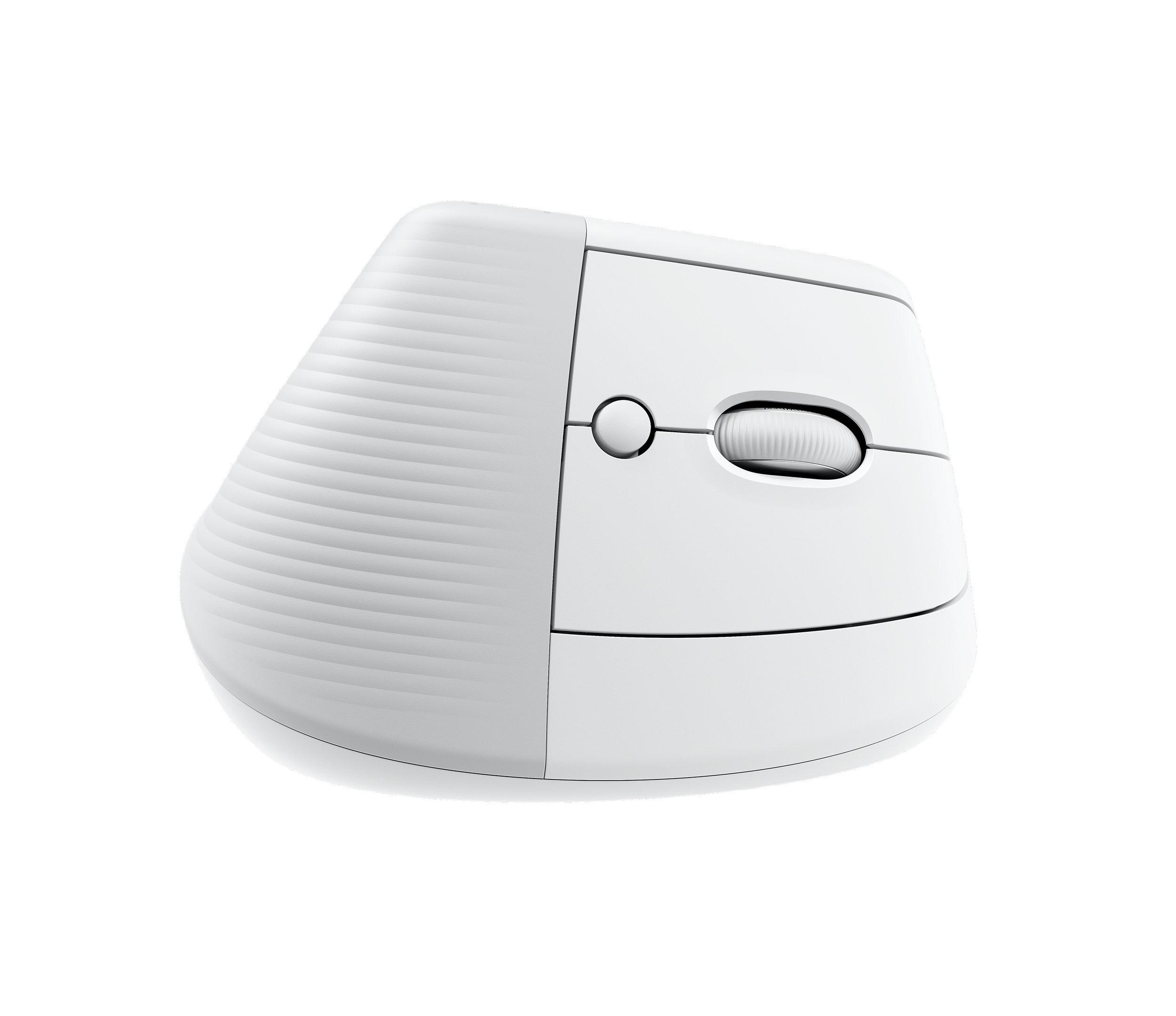Rato LOGITECH Lift (Rato vertical ergonómico - 4000 DPI - Ótico - Branco) — miniatura 5