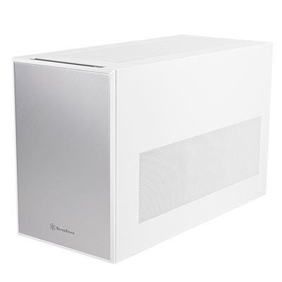 Caixa de Computador SILVERSTONE SST-SG17W (Micro ATX, Mini-DTX, Mini-ITX - Cubo - Branco)