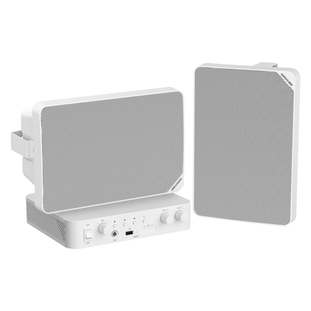 Kit de Áudio HIKVISION DS-QAE1KA80120-2 (80 W)