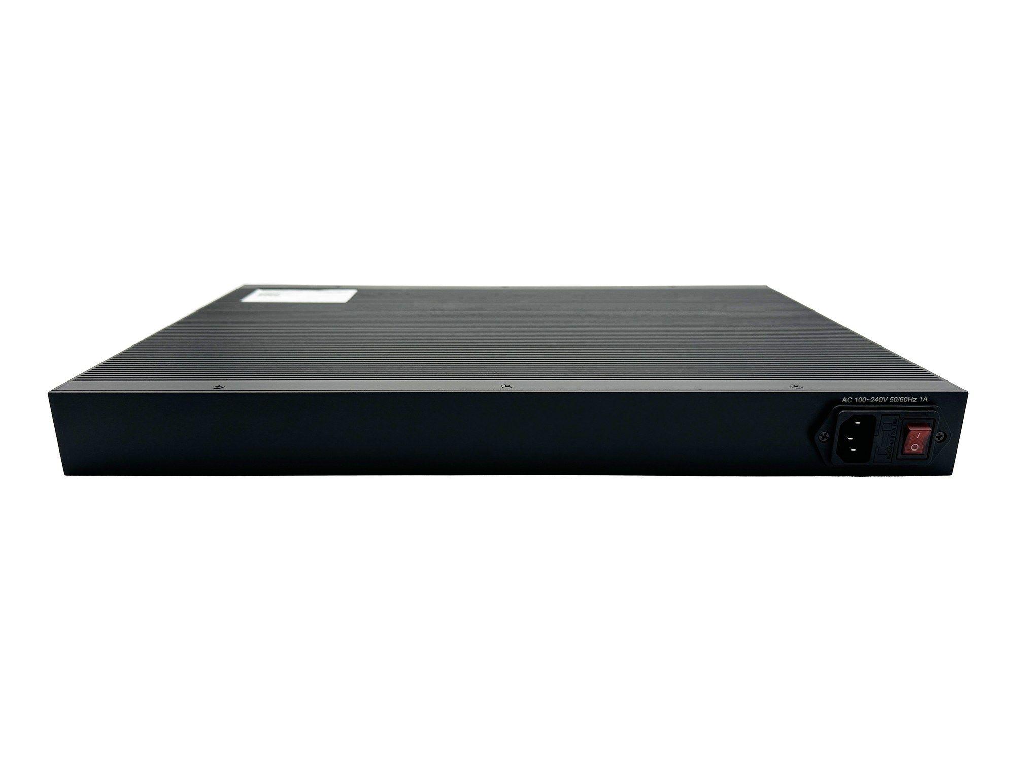 Switch Industrial LEVELONE IGU-2872 (12 MB - 68 Gbit/s - L2+ - Preto), miniatura 3