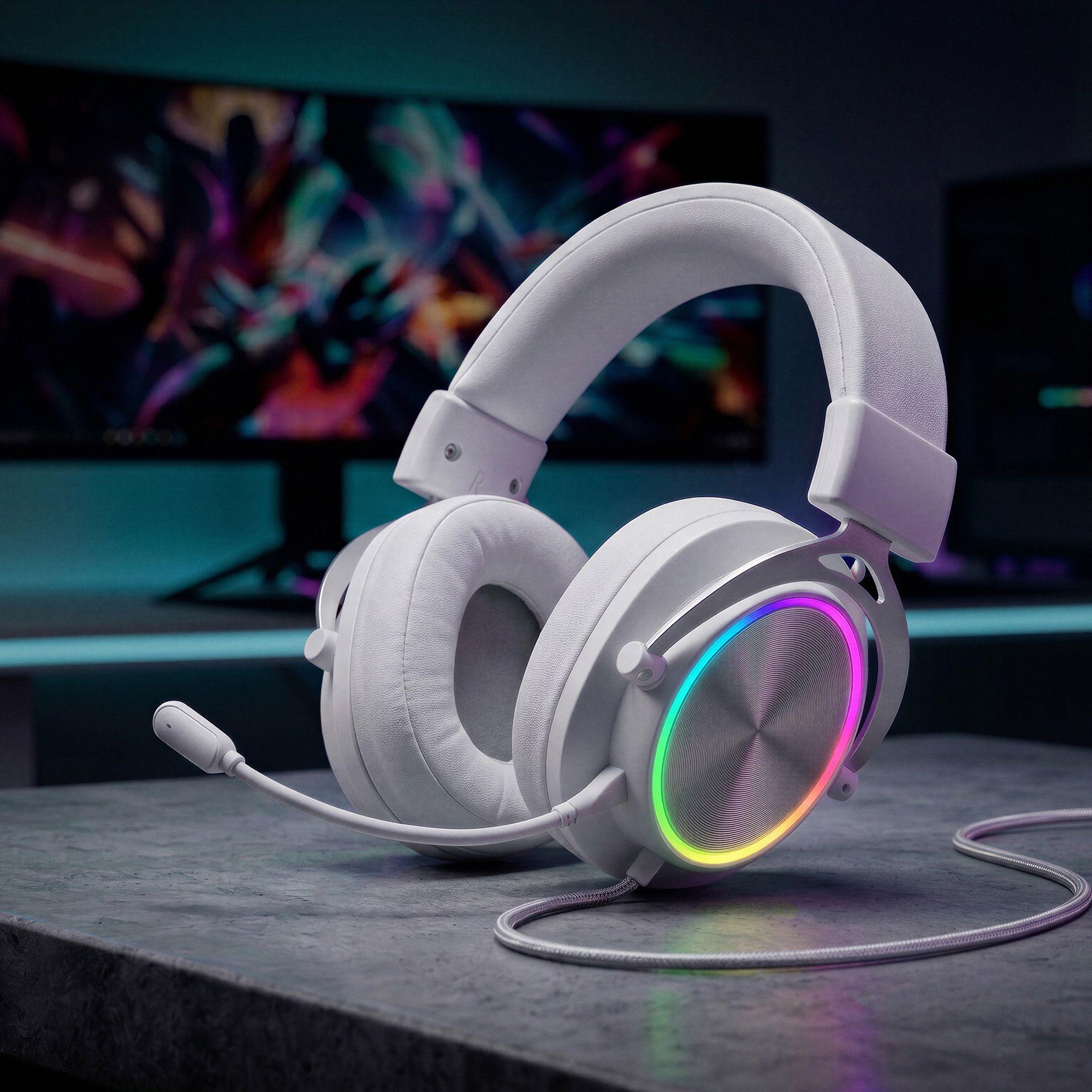 Headset Gaming MARS GAMING MH-FORGE (Branco), miniatura 2