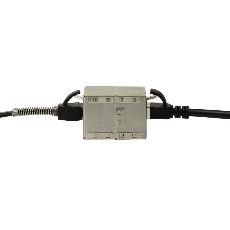 Acoplador RJ45 LOGILINK NP0054 (Cat6e - Cinzento), miniatura 3