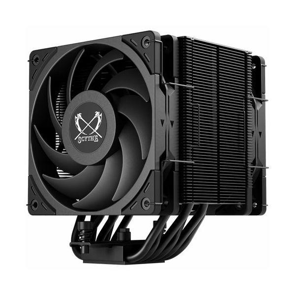Cooler de CPU SCYTHE Mugen 6 Dual Fan Black Edition (12 cm - 2 x WonderTornado 120 - 2000 RPM - Preto)
