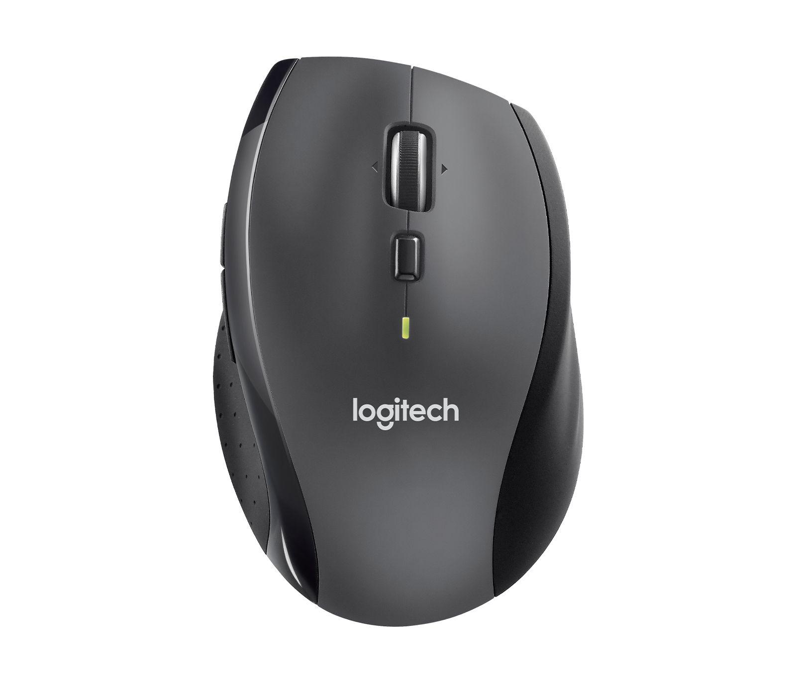 Rato LOGITECH Marathon M705 (Mão direita - 1000 DPI - Ótico - Carvão)