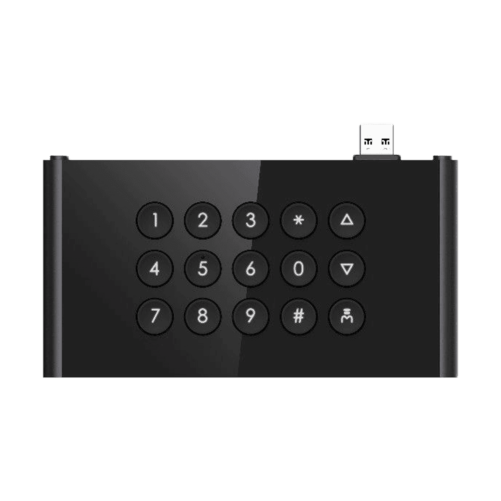 Módulo de Teclado Exterior HIKVISION DS-KDM9403-KP (USB - IP65 - Preto)
