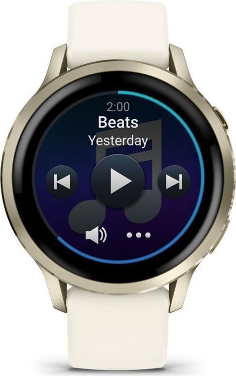 Smartwatch GARMIN Venu 4 41 mm (Redondo - AMOLED - 1,2" - Bege)
