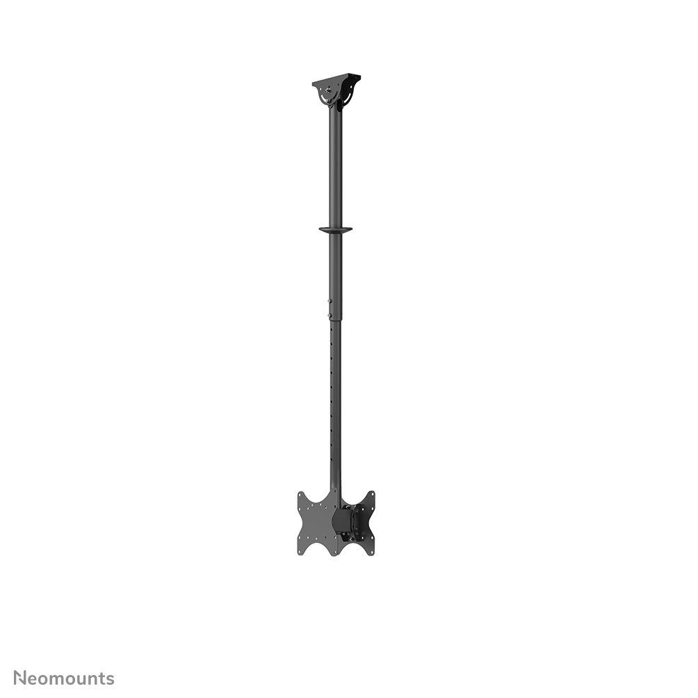 Suporte de Teto Duplo para TV NEOMOUNTS CL35-340BL22 (23–43″ - Altura ajustável 106–156 cm - Preto), miniatura 2