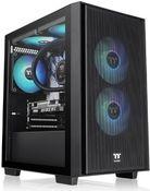 Caixa PC THERMALTAKE Versa H16 TG ARGB (Micro-ATX, Mini-ITX - PS2 - 2.5" - Preto)