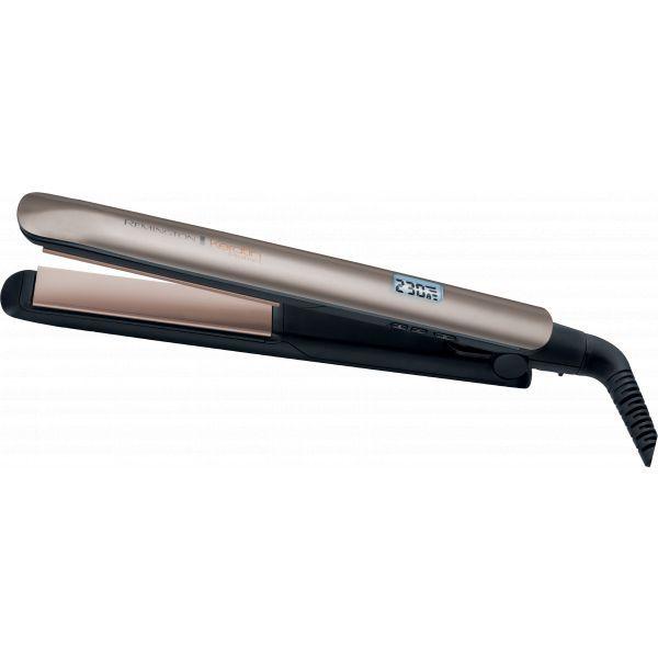 Alisador de Cabelo REMINGTON S8540 Keratin Protect (Cerâmica - Preto e Bronze)