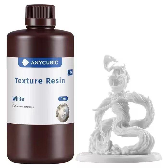Resina para Impressão 3D ANYCUBIC 14K Texture Resin (1 kg - Branco), miniatura 2
