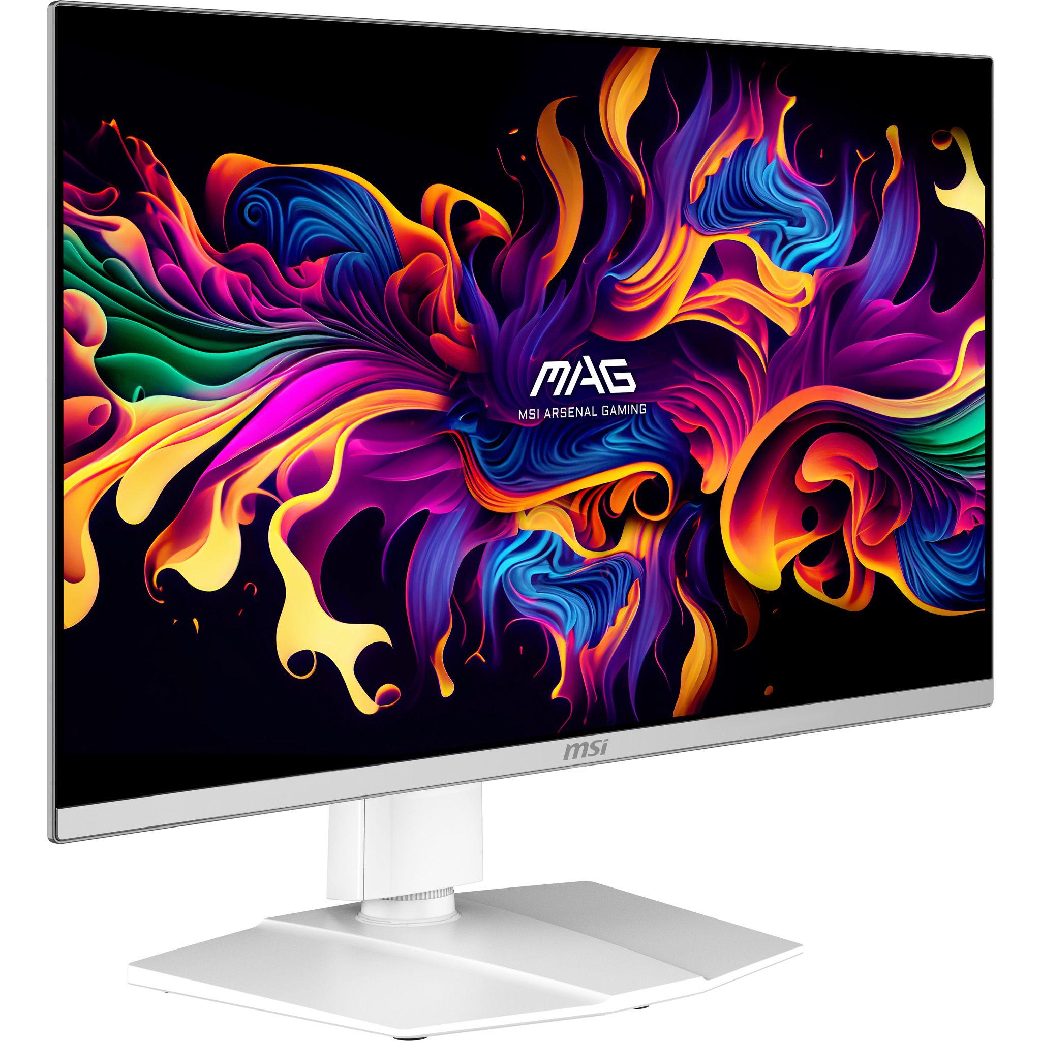 Monitor MSI MAG 272QPWDE QD-OLED X28 (26,5" - OLED - 280 Hz - Branco) — miniatura 9