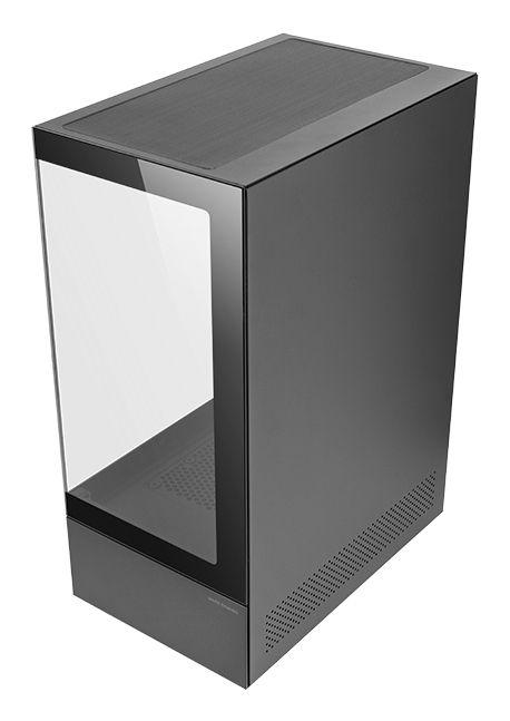 Caixa PC MARS GAMING MC-XO (ATX, micro-ATX, Mini-ITX - Midi Tower - 16,3 cm - Preto)