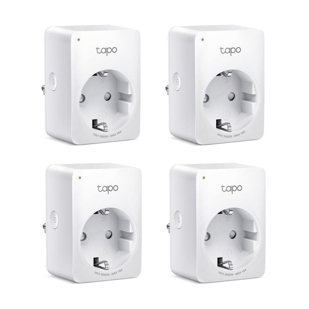 Conjunto de Tomadas Inteligentes TP-LINK Tapo P110 (Policarbonato - Branco)